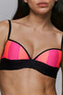 Sarda Lin Padded Plunge Bikini Top